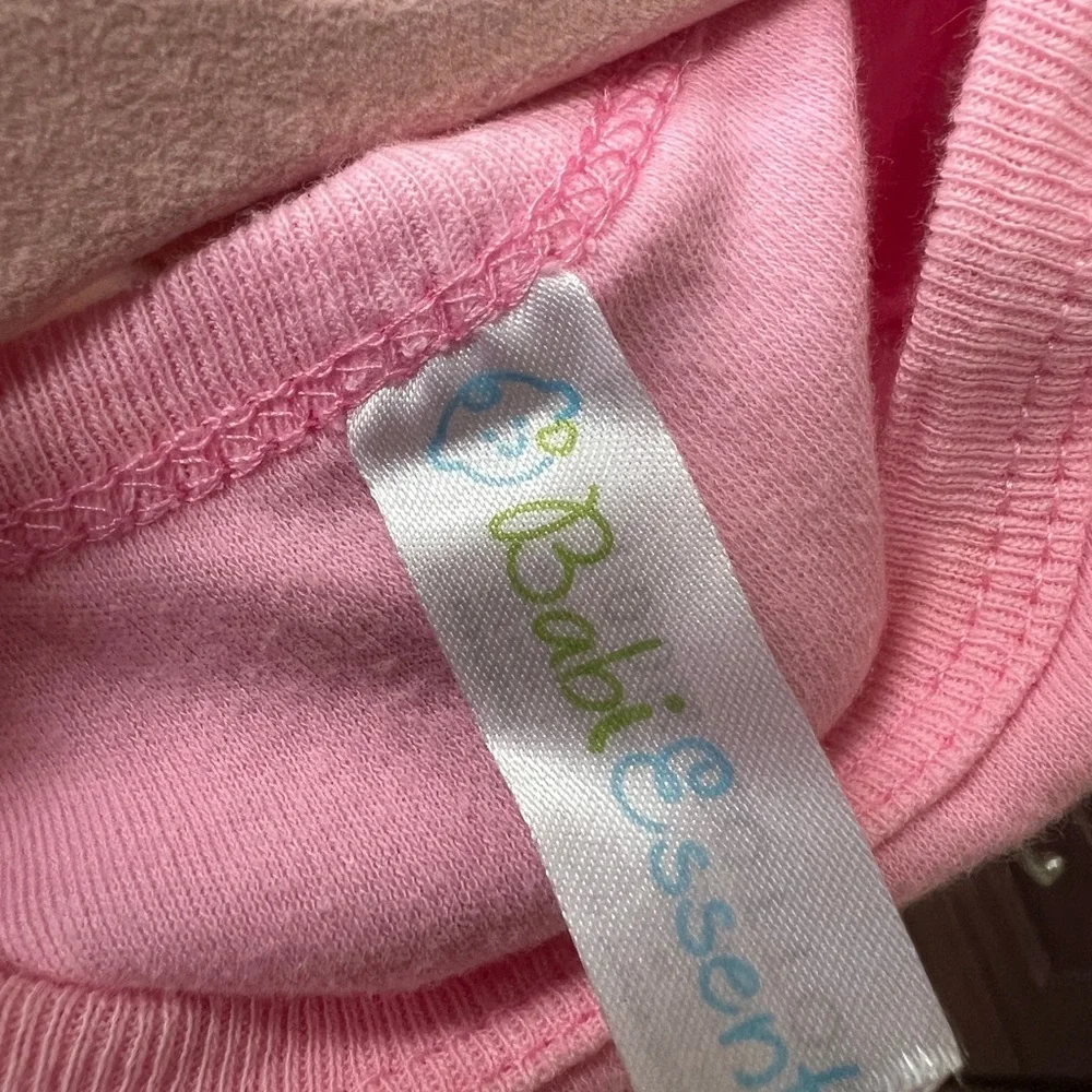 3-6M Pink and White Please Pass Me to Grandma Short Sleeve Onesie